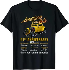 51st Anniversary American Graffiti 1973-2024 T-Shirt Gift