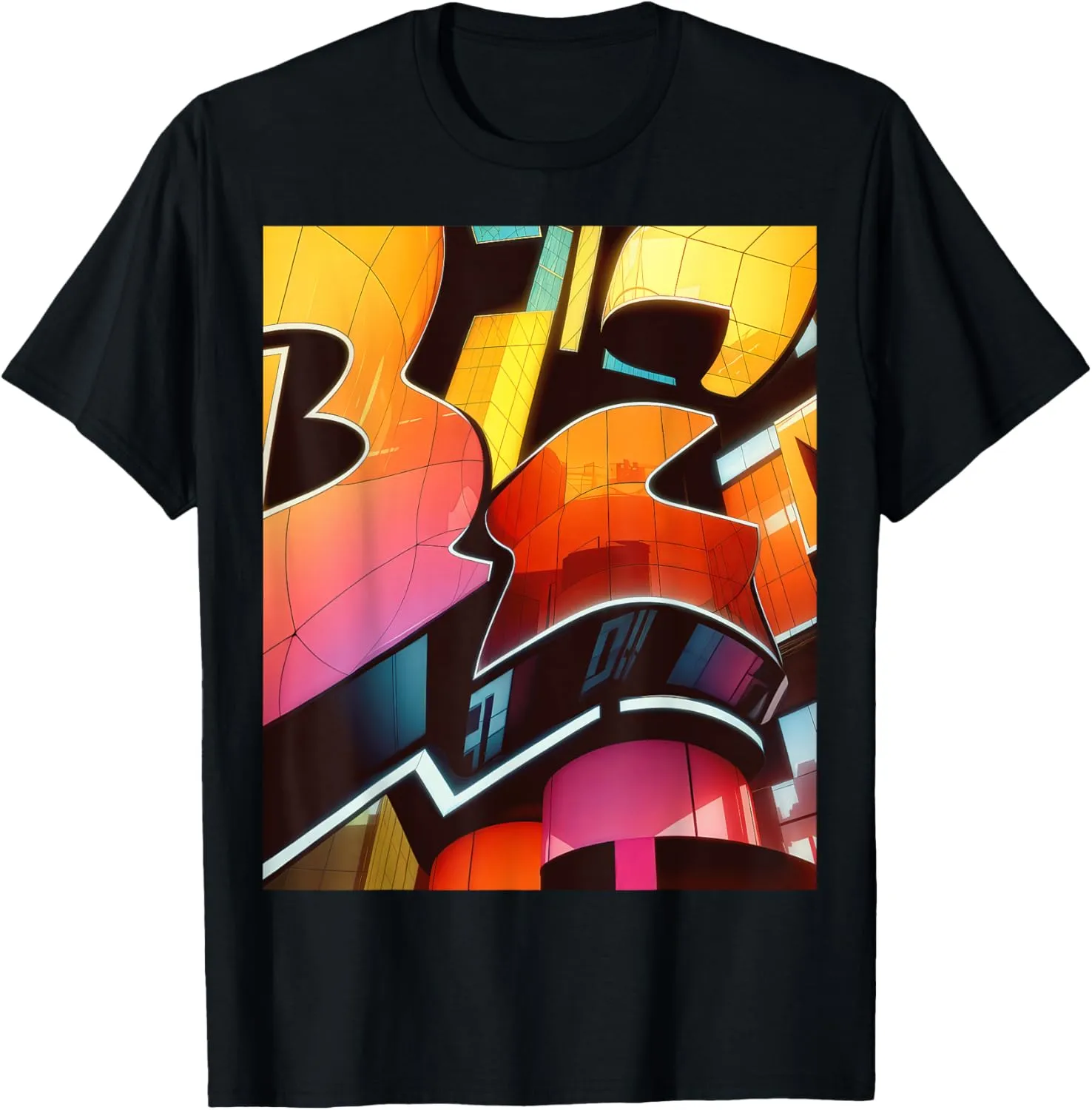 Architectural Graffiti T-Shirt