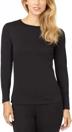 Cuddl Duds Women's Climatesmart Crew Neck Top