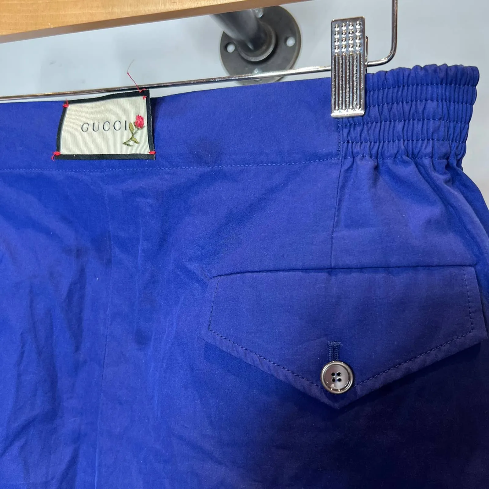 Gucci Elastic Waist Chino Shorts