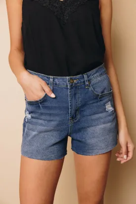 Make It Right Denim Shorts