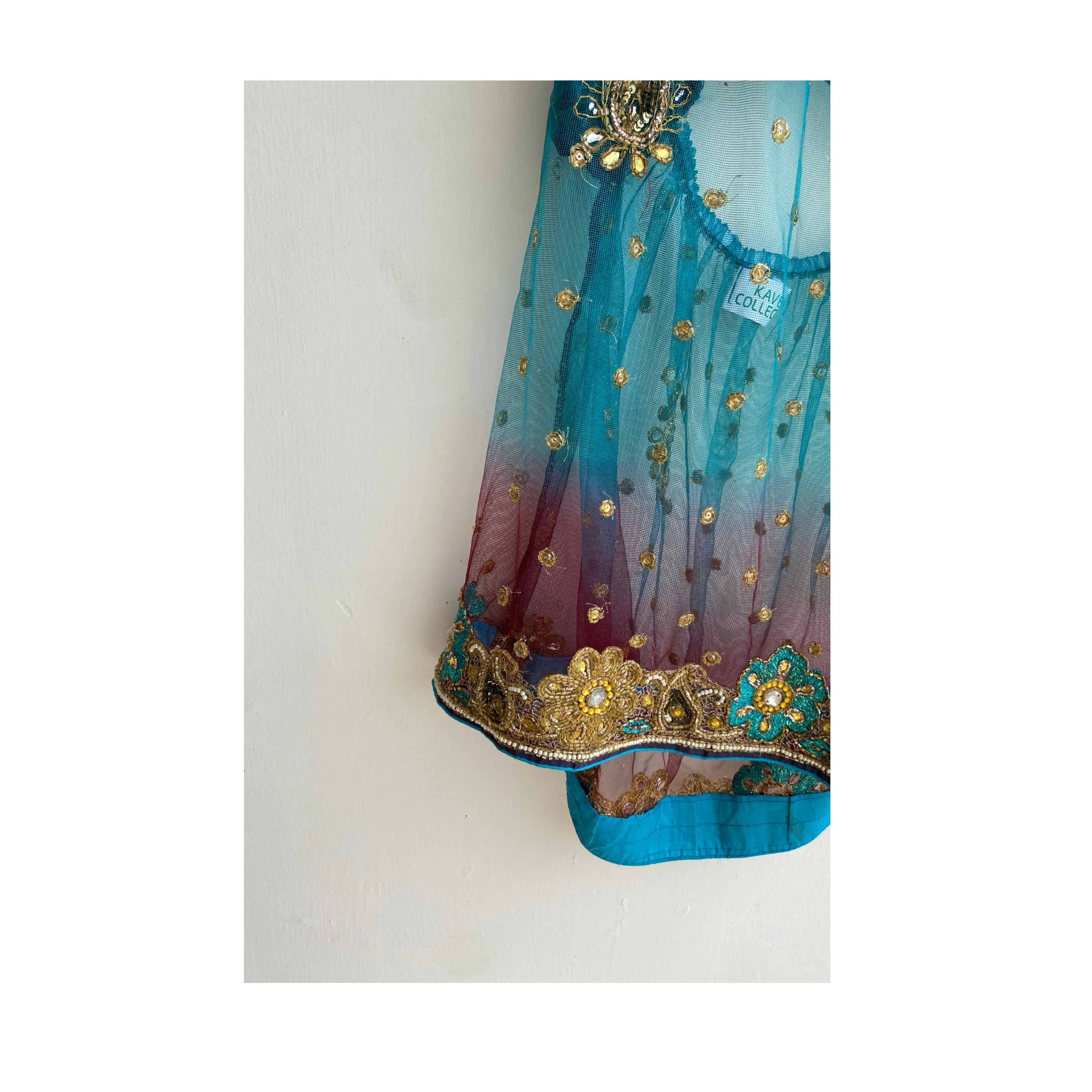 Northern lights inspired top
