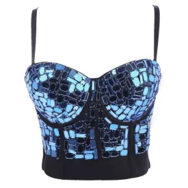 Sexy Corset for Carnival Disco Party Banquet Hall Stage Corset Vest