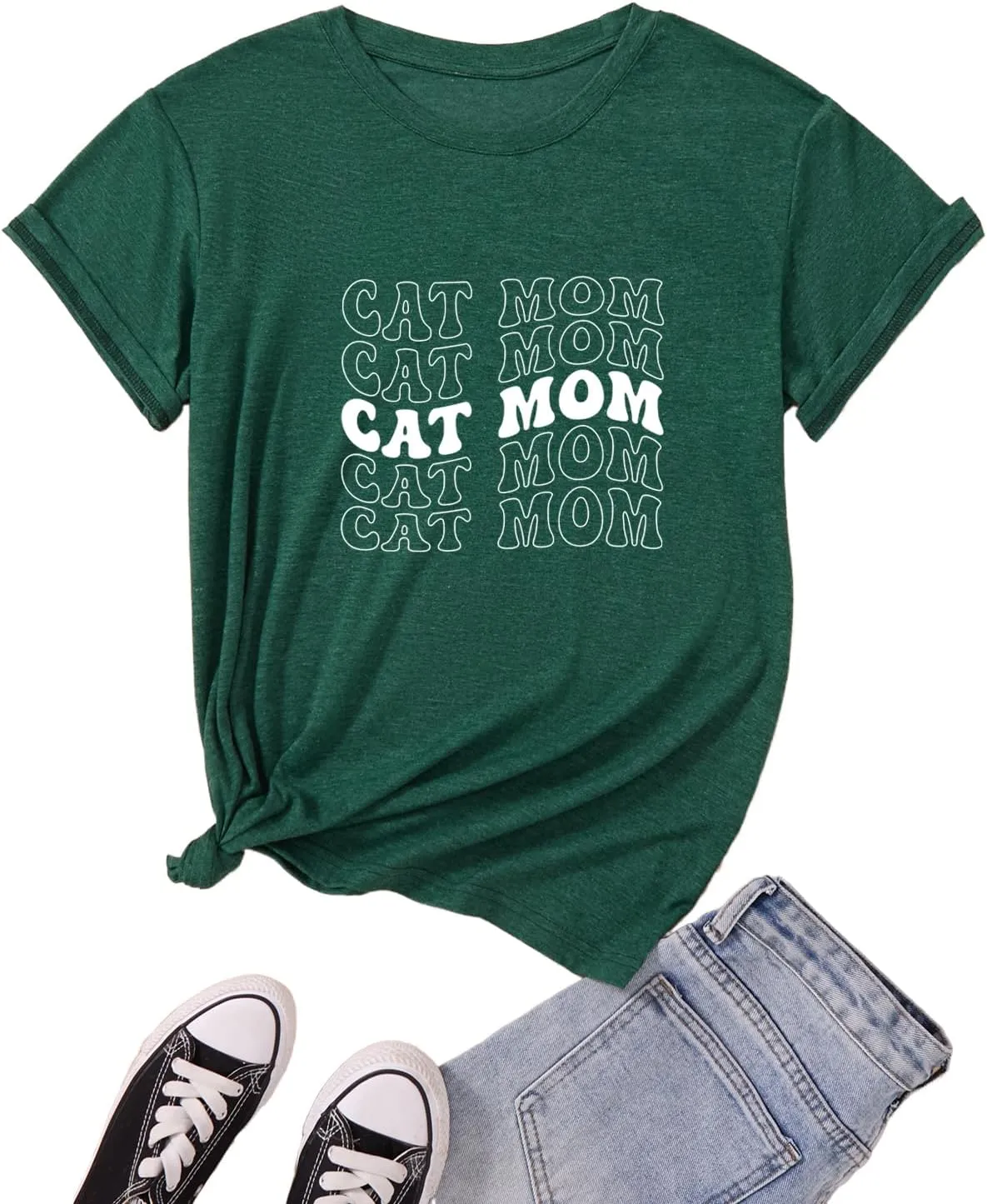 Women's Pet Lover Graphic T-Shirt Soft Casual Shirt for Pet Owners
