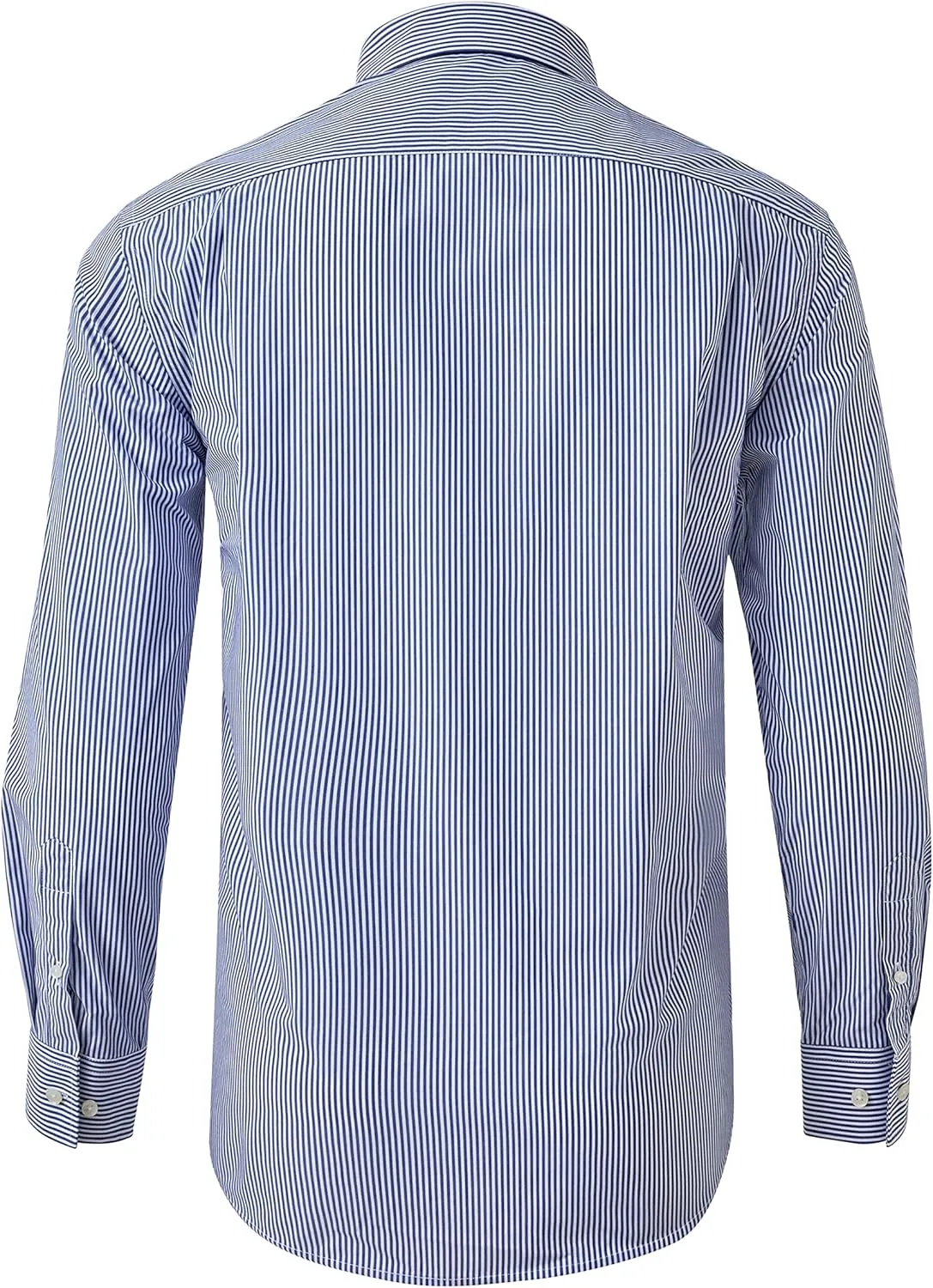 Year In Year Out Wrinkle Free Dress Shirt for Men Regular Fit Long Sleeve Wrinkle Resistant Shirt